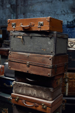 Old suitcase.