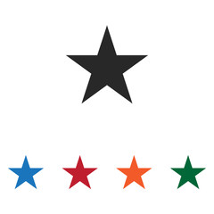 Star vector icon
