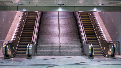 escalators