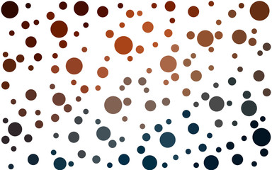 Dark Blue, Red vector  layout with circle shapes.