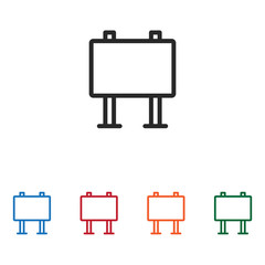 Billboard vector icon