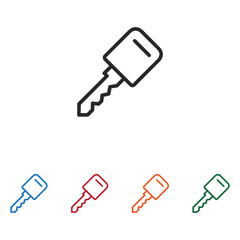 Key vector icon