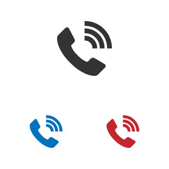 Phone call vector icon