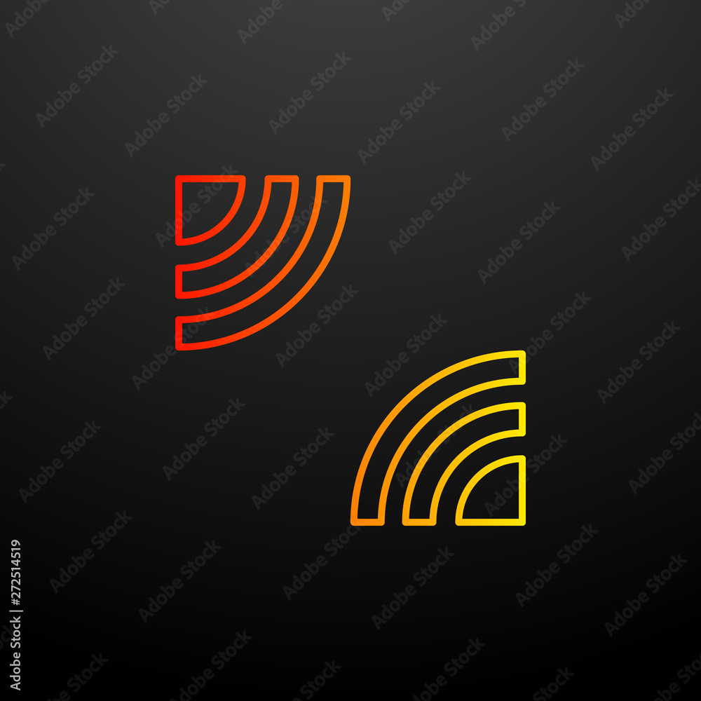 Poster signal nolan icon. elements of image set. simple icon for websites, web design, mobile app, info gra
