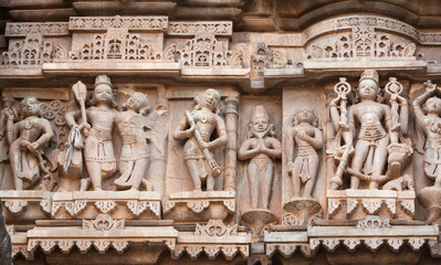 Famous ancient Jagdish Temple in Udaipur, Rajasthan, India