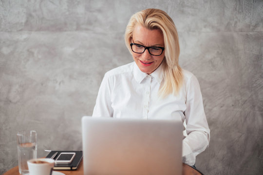 Middle age businesswoman