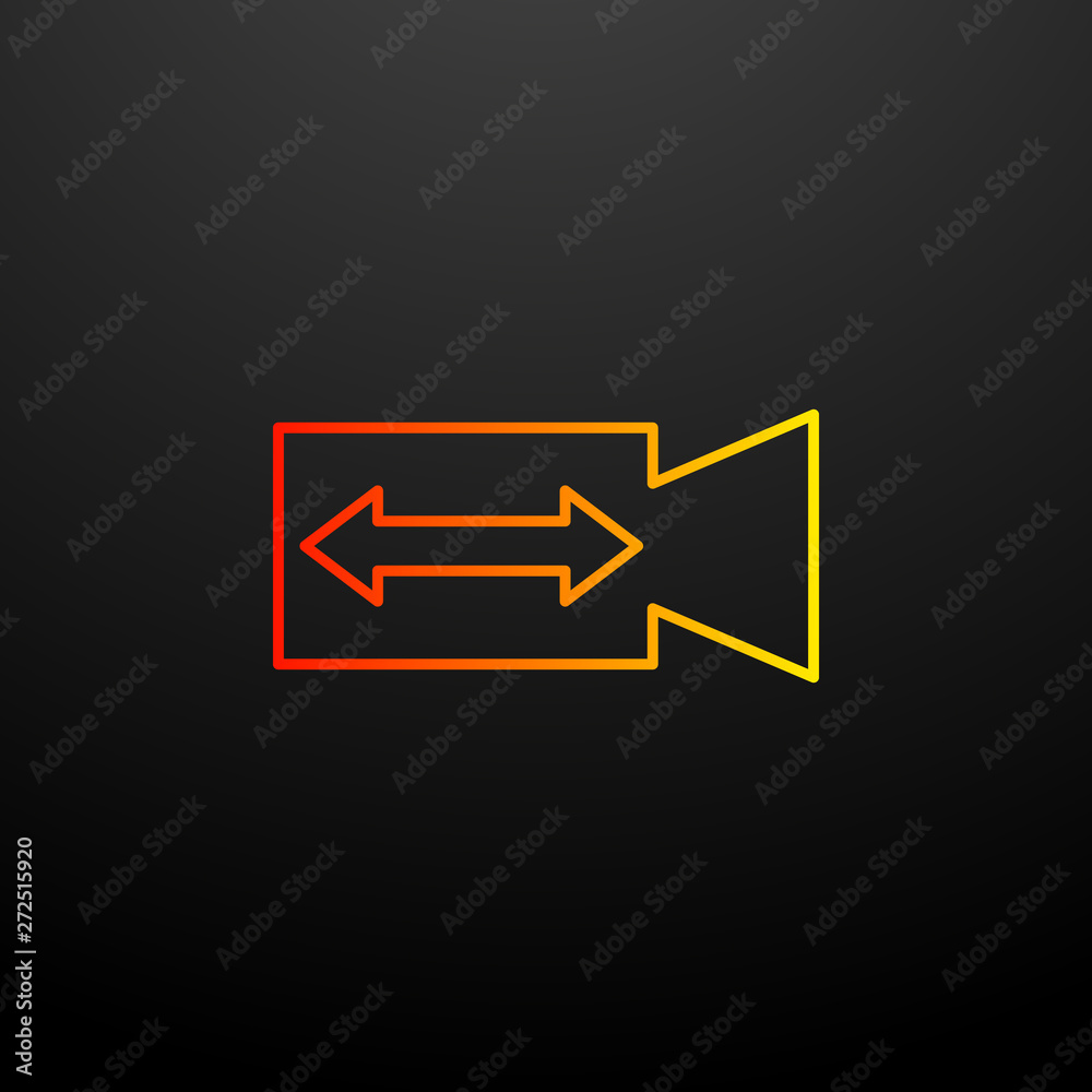 Poster switch video nolan icon. elements of image set. simple icon for websites, web design, mobile app, in