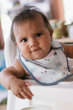 Baby in High Chair