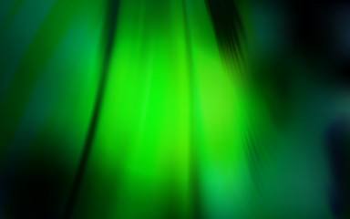 Dark Green vector blurred shine abstract texture.