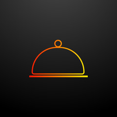 tray nolan icon. Elements of kitchen set. Simple icon for websites, web design, mobile app, info graphics