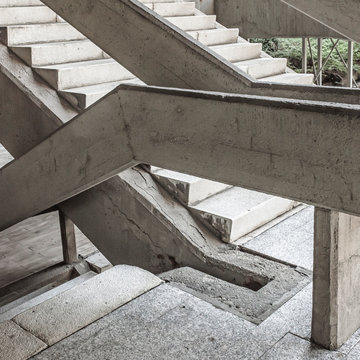 architecture,design,city, concrete,detail,cube,starkly massive blocks.