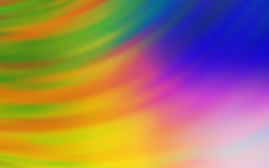 Obraz premium Dark Pink, Yellow vector backdrop with bent lines.
