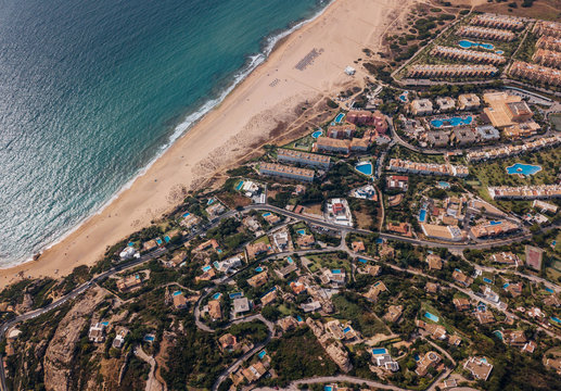 Atlanterra Beach in Zahara de los Atunes, Cadiz, Spain