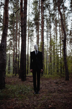 Mysterious Person In The Woods