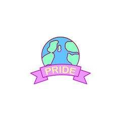 World, pride day icon. Element of color world pride day icon. Premium quality graphic design icon. Signs and symbols collection icon