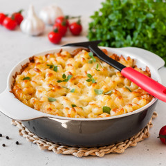 Pasta and Cheese Bake