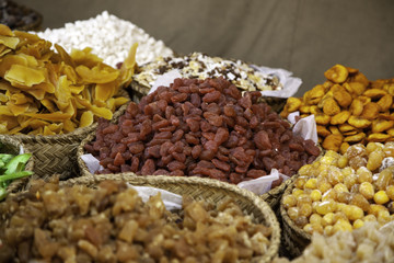 Sweet dried fruits
