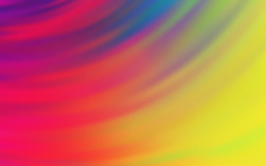 Obraz premium Light Multicolor vector backdrop with curved lines.