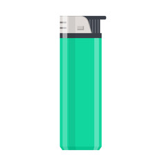 Isolated object of lighter  and plastic icon. Set of lighter  and accessory stock vector illustration.