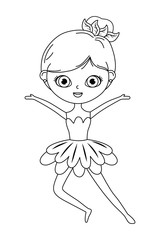 Fairy cartoon of fairytale design