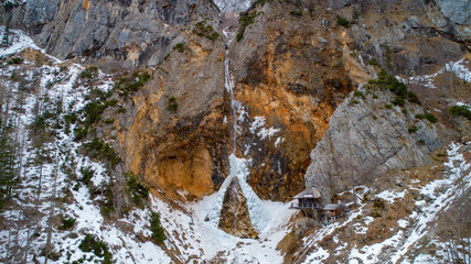 The Logar Valley  (Logarska dolina, Logarjeva dolina) is a valley in the Kamnik Alps, in the Municipality of Solčava, Slovenia. The valley is protected status as a landscape park encompassing waterfal © Stepo