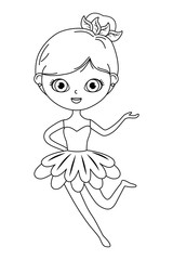 Fairy cartoon of fairytale design