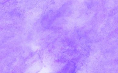 Obraz na płótnie Canvas Light purple abstract watercolor illustration for aquarelle card design, vintage template. Smeared gentle violet gradient water color stained paper texture background