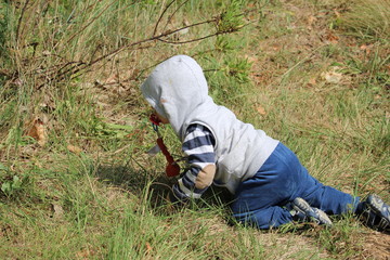 enfant jouant