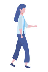 Isolated woman design vector illustration