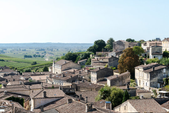 Saint Emillion rooftops