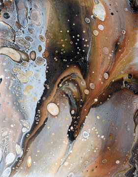 Acrylic Pour Painting