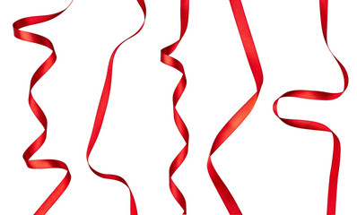 red ribbon bow celebration decoration