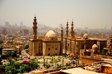 Naklejka premium mosque Giza cairo egypt