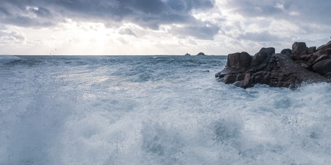 Porth nanven cornwall england uk 