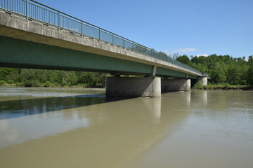 Brücke über den Inn bei Griesstätt