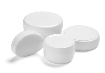  white cream container jar beauty moisturizer tube soap