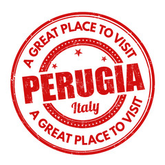 Perugia sign or stamp