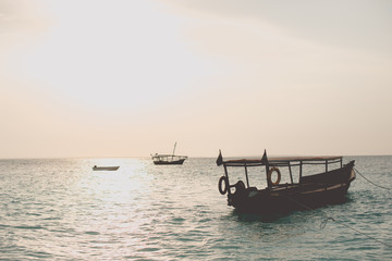 Beautiful sea on Mykonos