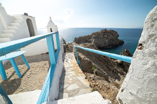 Building on the beautiful Mykonos
