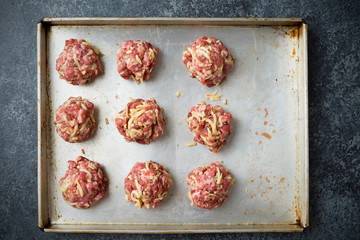christmas decoration on wooden background