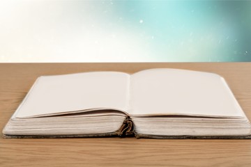 Judge hammer and book on  background