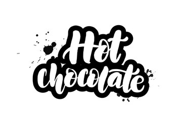 lettering hot chocolate
