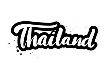 brush lettering Thailand