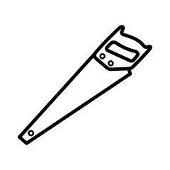 hand saw icon 