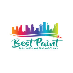 Obraz premium Paint Logo Vector