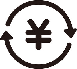 (SVG) japanese yen / JPY exchange icon 