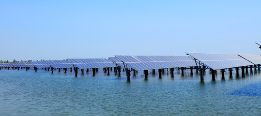 Fototapeta premium Solar photovoltaic panels