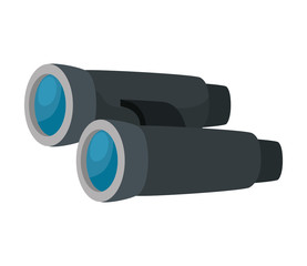 binoculars optical accessory isolated icon