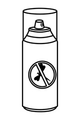 mosquito repellent spray bottle icon