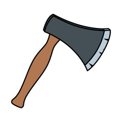 ax tool camping equipment icon